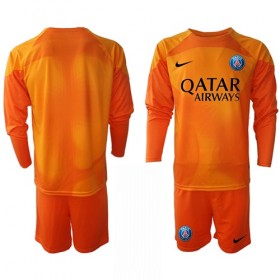 Camisetas Paris Saint Germain Segunda Portero 2022/23 Manga Larga - Niño (+ Pantalones)